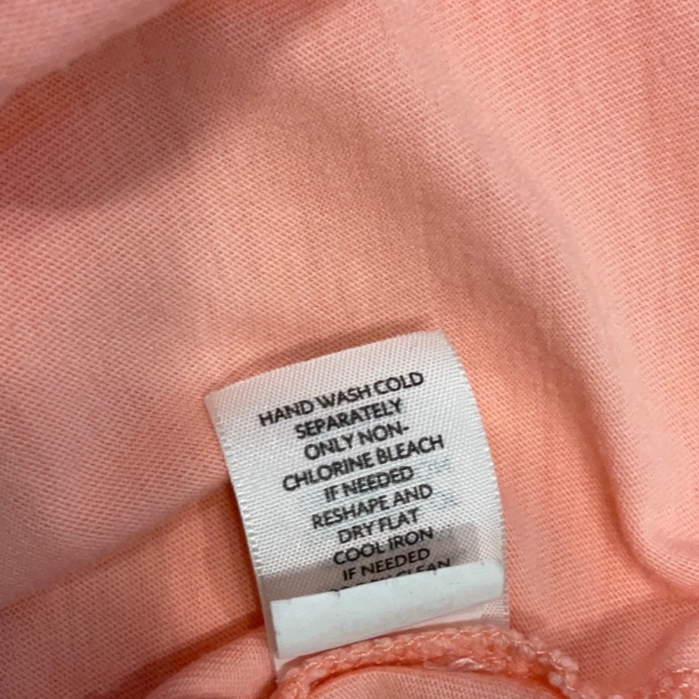 J Jill Tunic with Embroidered Front in a Lovely Peach - Picture 6 of 6